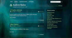 Desktop Screenshot of andrewralon.com