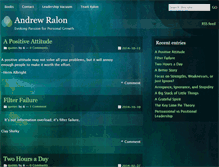 Tablet Screenshot of andrewralon.com